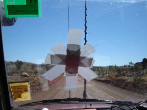 Busted windscreen