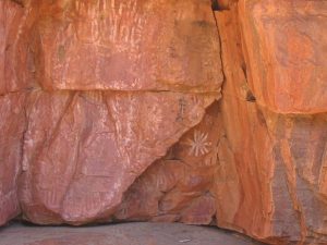 Rock Art in Trephina Gorge